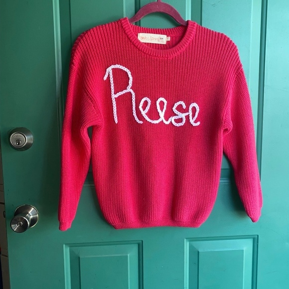 Love and Sprinkles size 11 REESE embroidered sweater like new - Picture 1 of 6